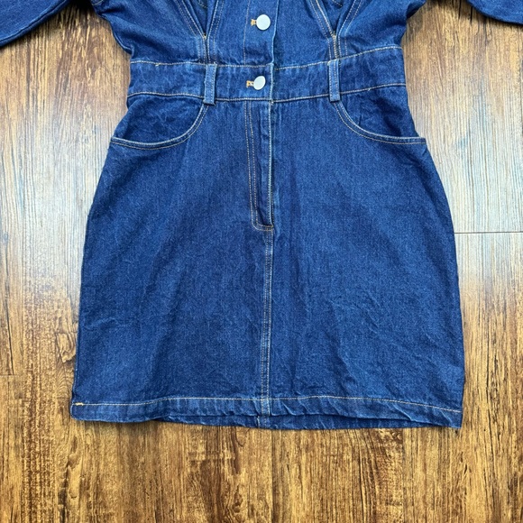 LELIS POWER SHOULDER UTILITY DEMIN DREES SIZE XS - Picture 3 of 16